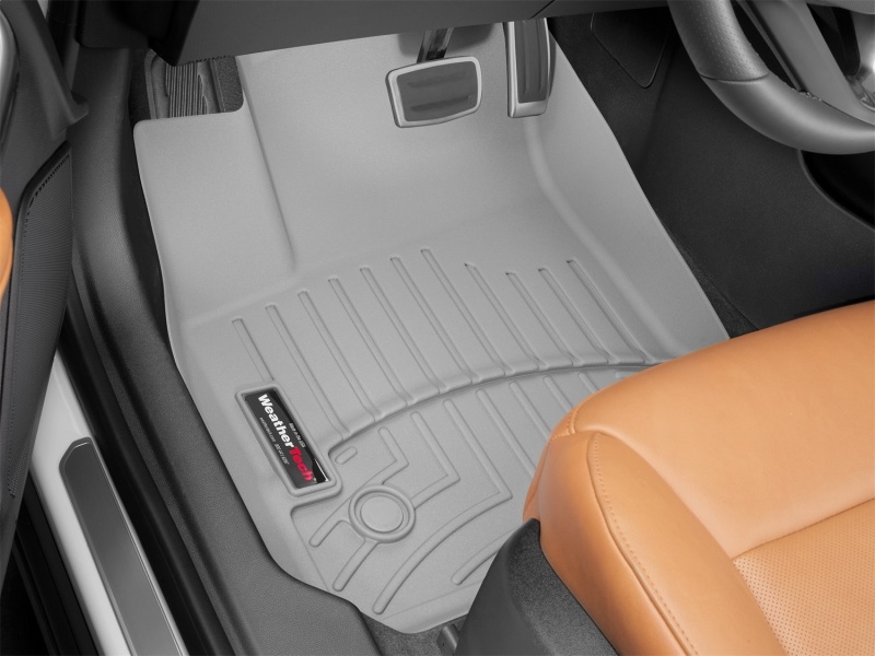 Picture of WeatherTech WT FloorLiner-Front-Grey Floor Mats - 4615011