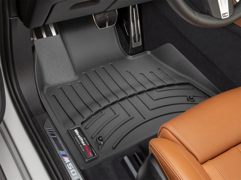 Picture of WeatherTech WT FloorLiner-Front-Blk Floor Mats - 4415071