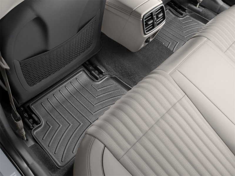 Picture of WeatherTech WT FloorLiner-Rear-Blk Floor Mats - 4414792