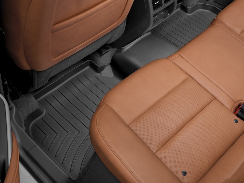 Picture of WeatherTech WT FloorLiner-Rear-Blk Floor Mats - 4415012