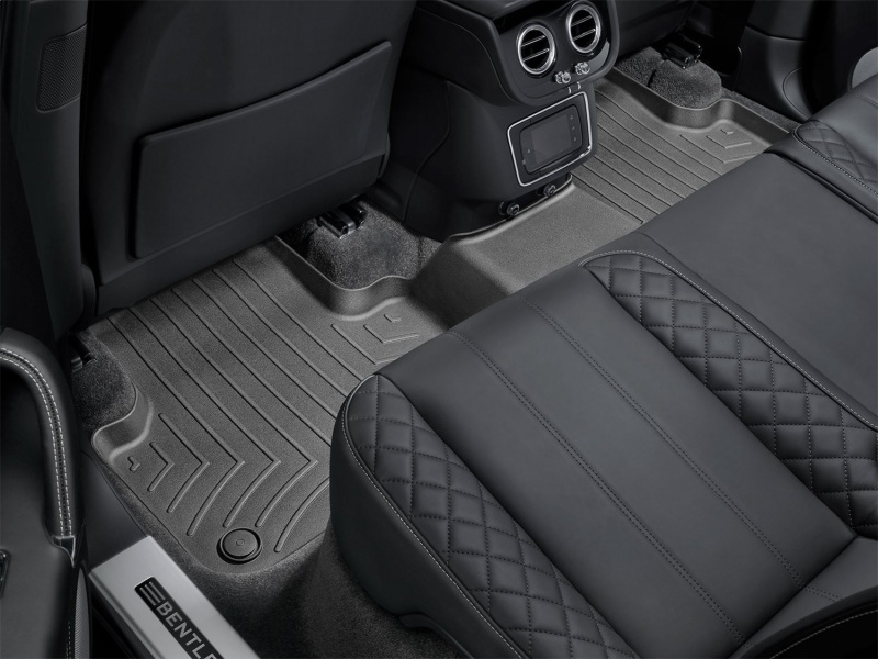 Picture of WeatherTech WT FloorLiner-Rear-Blk Floor Mats - 448874
