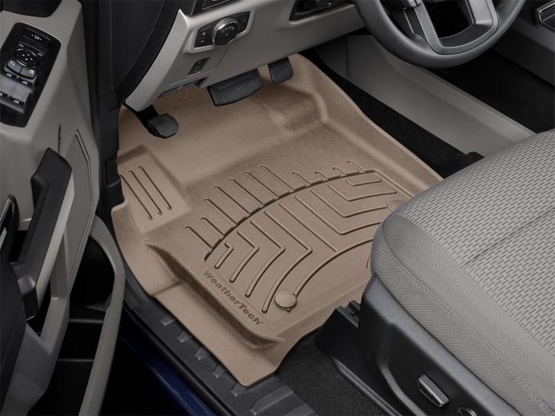 Picture of WeatherTech WT 3D FloorMat-Front-Tan Floor Mats - 4510121IM