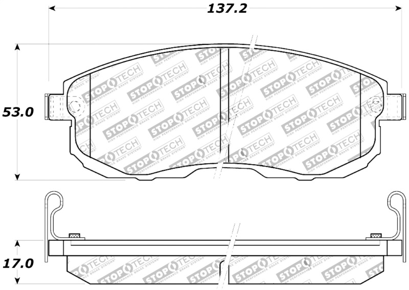 Picture of Sport Brake Pads with Shims and Hardware