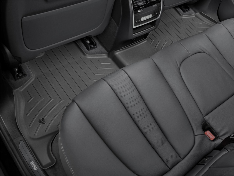 Picture of WeatherTech WT FloorLiner-Rear-Blk Floor Mats - 4415072