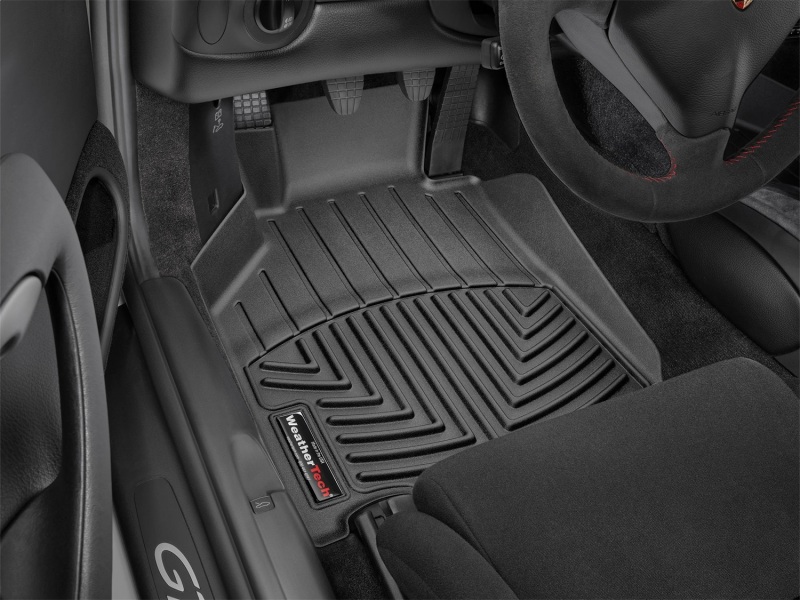 Picture of WeatherTech WT FloorLiner-Front-Blk Floor Mats - 4414381