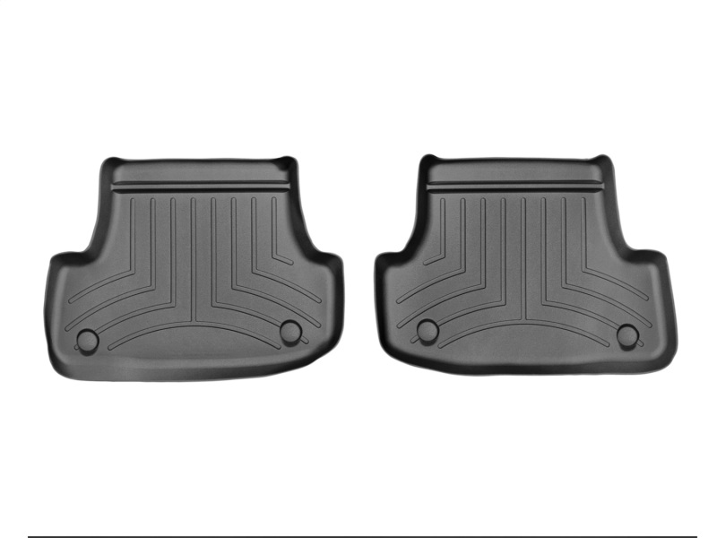 Picture of WeatherTech WT FloorLiner-Rear-Blk Floor Mats - 445002
