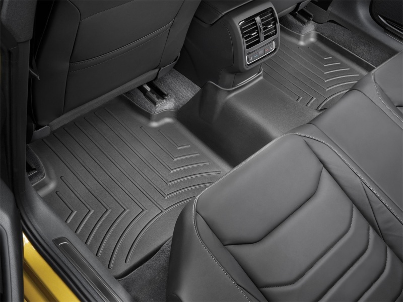 Picture of WeatherTech WT FloorLiner-Rear-Blk Floor Mats - 4413092