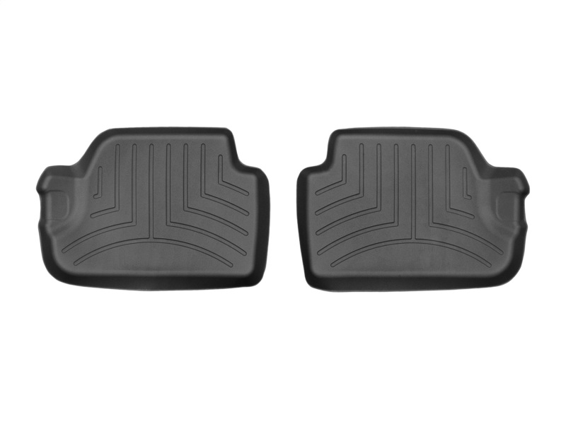Picture of WeatherTech WT FloorLiner-Rear-Blk Floor Mats - 448232