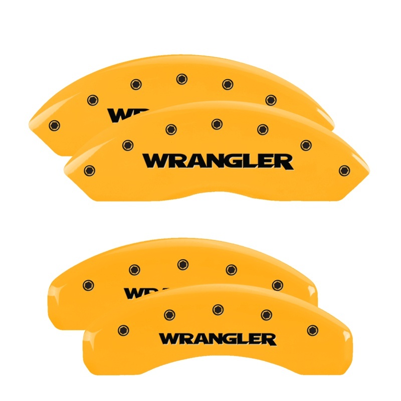 Picture of MGP Caliper Covers 4 Logo - 42019SWRGYL