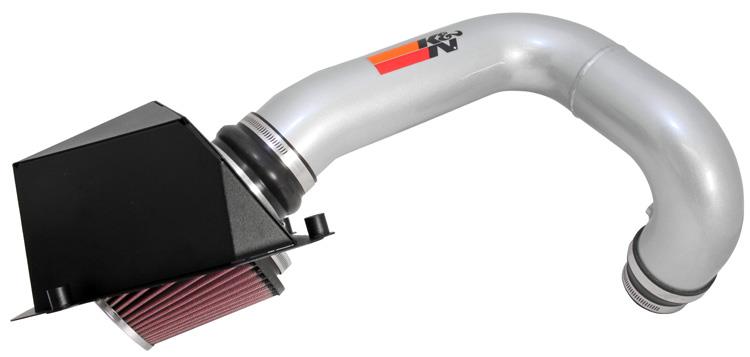 Picture of KN K&N 10 GMC Terrain / 10 Chevy Equinox 2.4L-L4 Silver High Flow Performance Kit Cold Air Intakes - 77-3071KS
