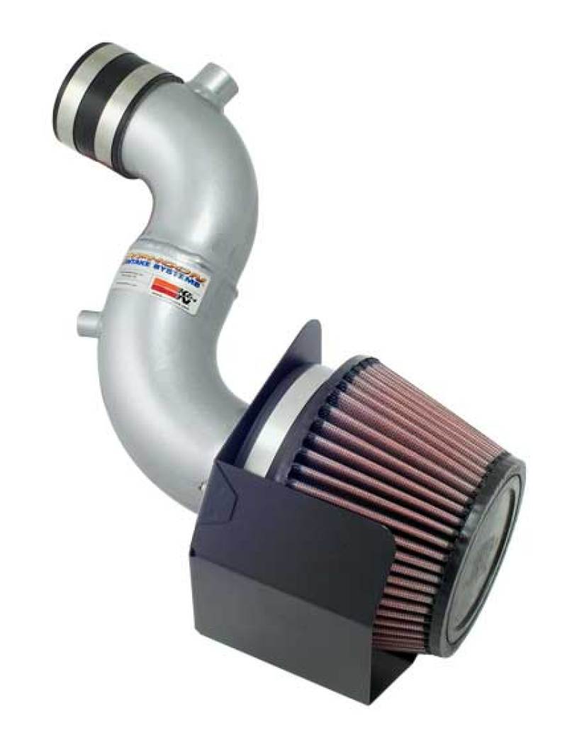Picture of KN K&N Performance Intake Kit TYPHOON; HONDA FIT L4-1.5L, (SILVER) 07-08 Cold Air Intakes - 69-1016-1TS