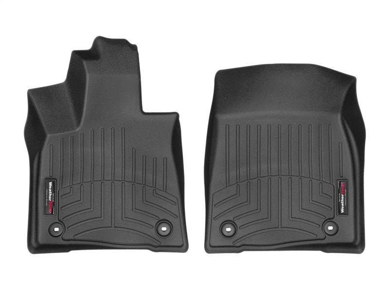 Picture of WeatherTech WT FloorLiner-Front-Blk Floor Mats - 448861