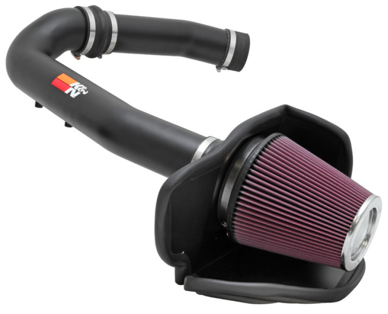 Picture of KN K&N High Flow Performance Intake Kit 11 Jeep Grand Cherokee 3.6L V6 / 11 Dodge Durango 3.6L V6 Cold Air Intakes - 77-1560KTK