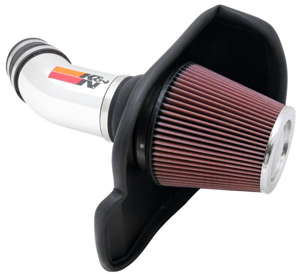 Picture of KN K&N Performance Intake Kit TYPHOON; 11 Dodge Challenger 6.4L V8 Cold Air Intakes - 69-2545TP