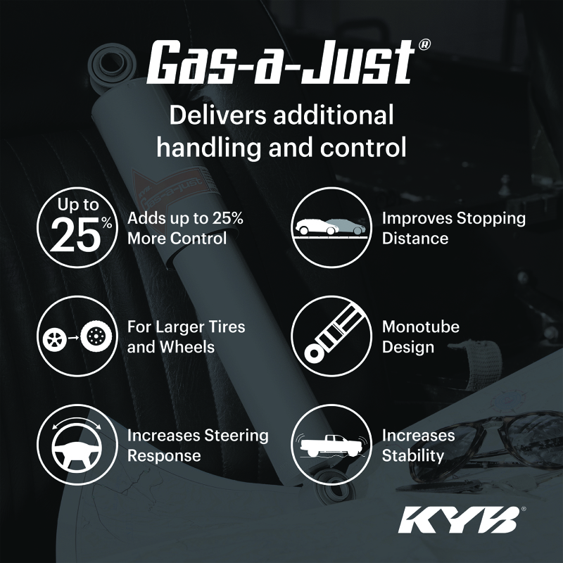 Picture of KYB Shocks & Struts Gas-A-Just Shocks and Struts - KG9135