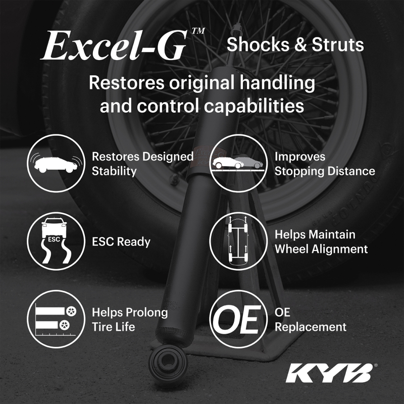 Picture of KYB Shock & Strut Excel-G Front Shocks and Struts - 334368