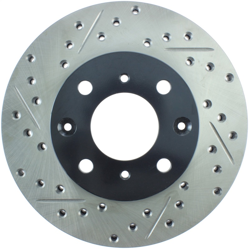 Picture of Sport Drilled & Slotted Brake Rotor; Front Right