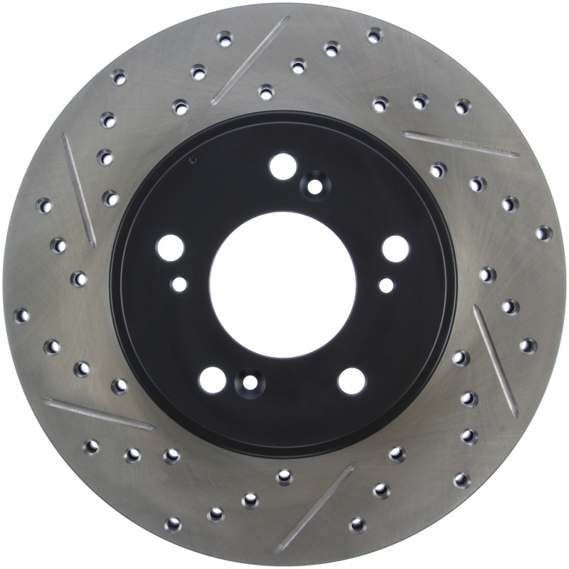 Picture of Sport Drilled & Slotted Brake Rotor; Front Right