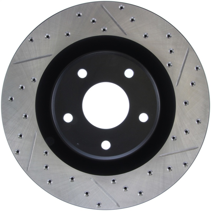 Picture of Sport Drilled & Slotted Brake Rotor; Front Left