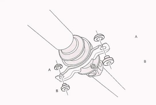 Picture of Torque Solution TQS Driveshaft Carrier Bushing Bushing Kits - TS-SU-DSB