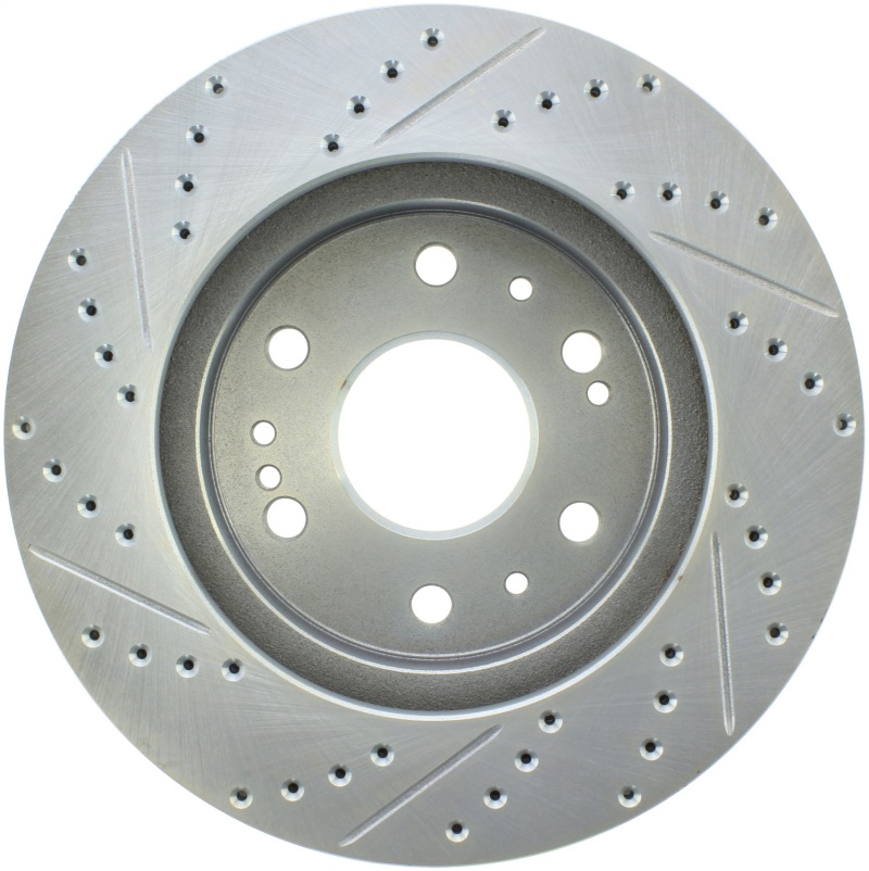 Picture of Select Sport Drilled and Slotted Brake Rotor; Front Left
