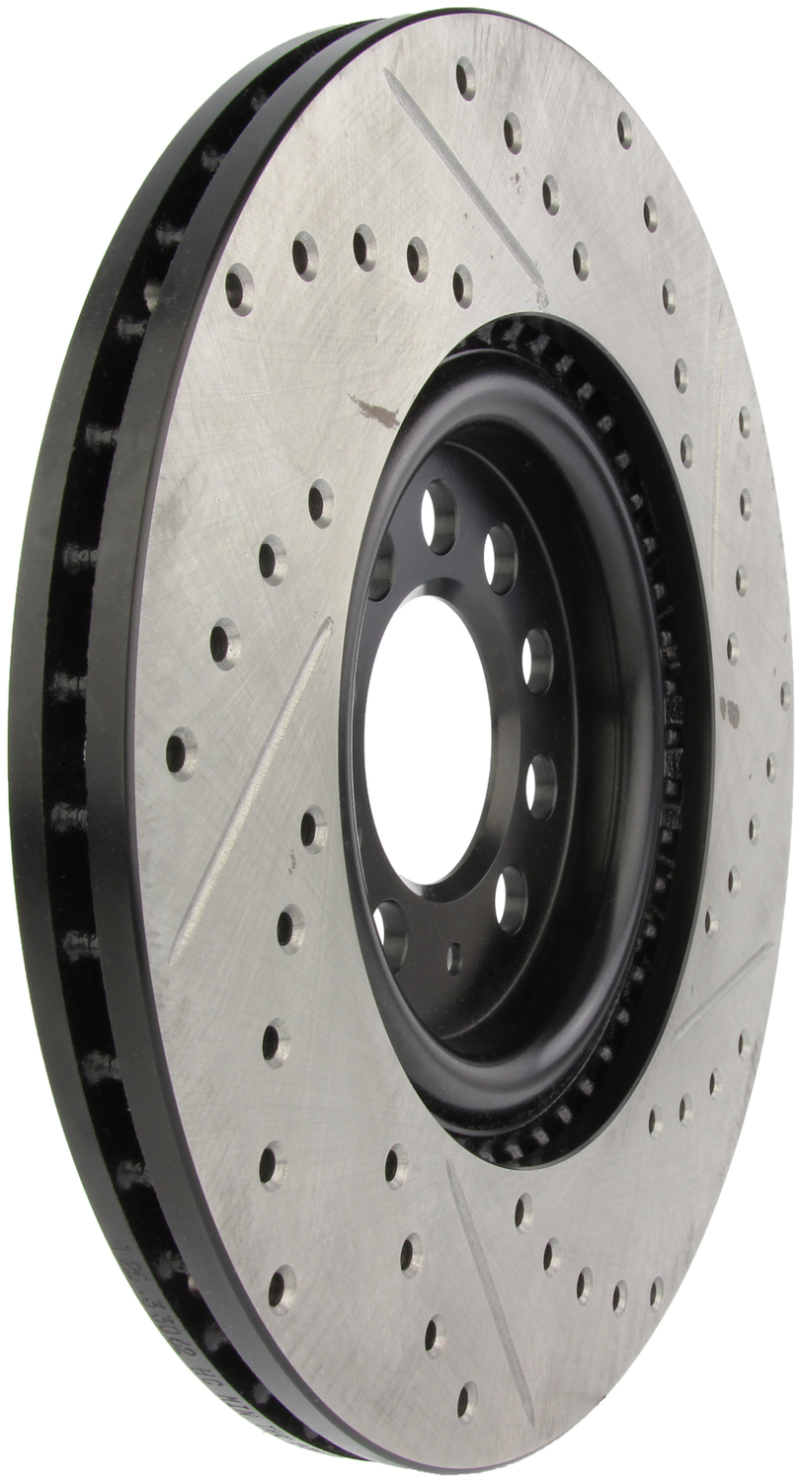 Picture of Sport Drilled & Slotted Brake Rotor; Front Right