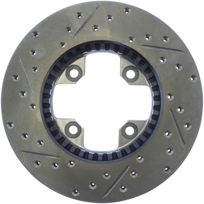 Picture of Sport Drilled & Slotted Brake Rotor; Front Left