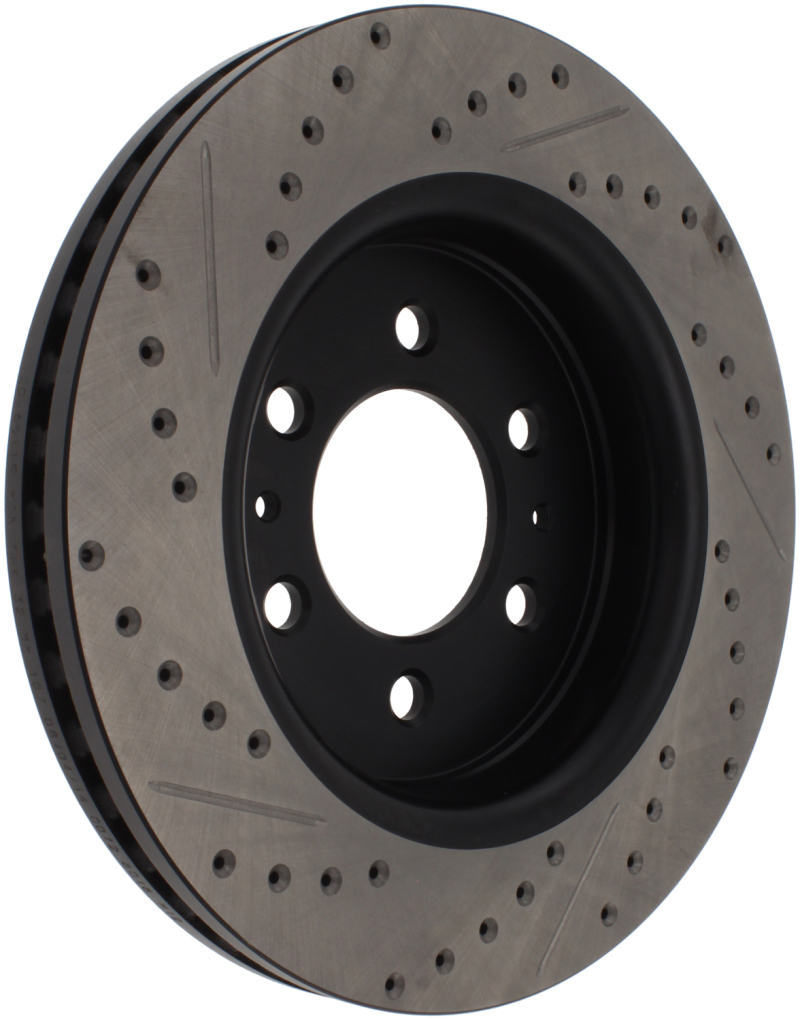 Picture of Sport Drilled & Slotted Brake Rotor; Front Left