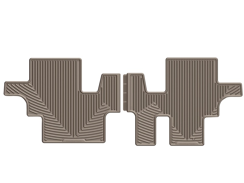 Picture of WeatherTech 12+ Mercedes-Benz ML-Class Front and Rear Rubber Mats - Tan
