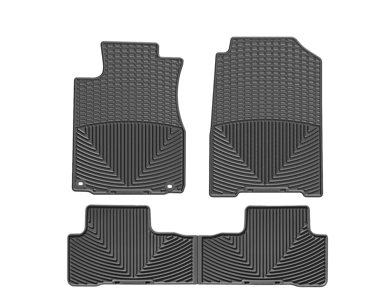 Picture of WeatherTech 12+ Honda CR-V Front and Rear Rubber Mats - Black