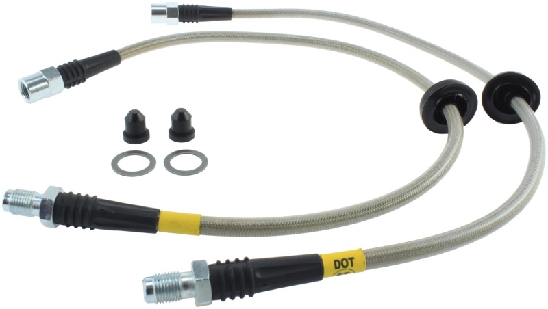 Picture of StopTech 00-06 BMW X5 Stainless Steel Front Brake Line Kit