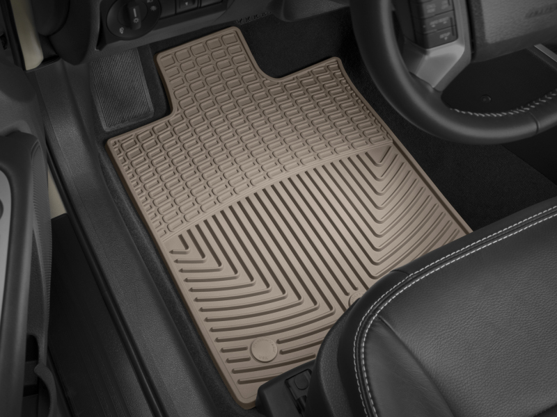 Picture of WeatherTech 07+ Ford Expedition Front and Rear Rubber Mats - Tan