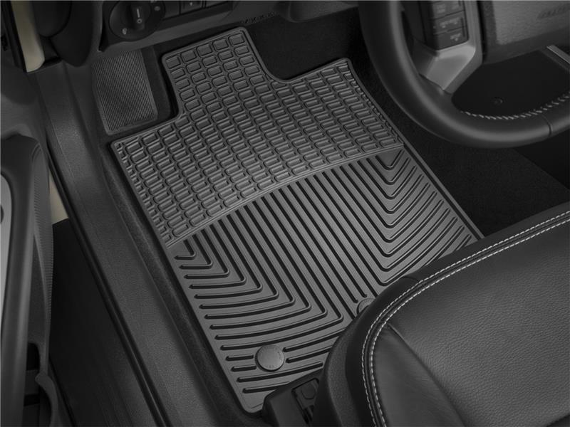 Picture of WeatherTech 14+ Subaru Forester Front and Rear Rubber Mats - Black