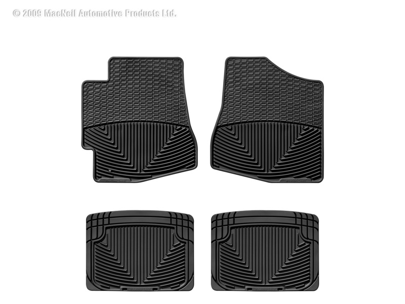 Picture of WeatherTech 99-03 Lexus RX 300 Front and Rear Rubber Mats - Black