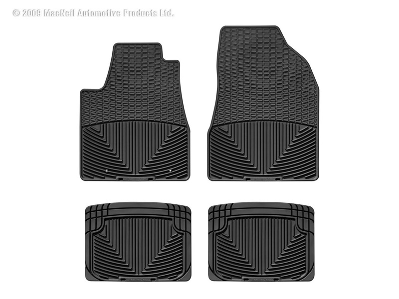 Picture of WeatherTech 03-07 Nissan Murano Front and Rear Rubber Mats - Black