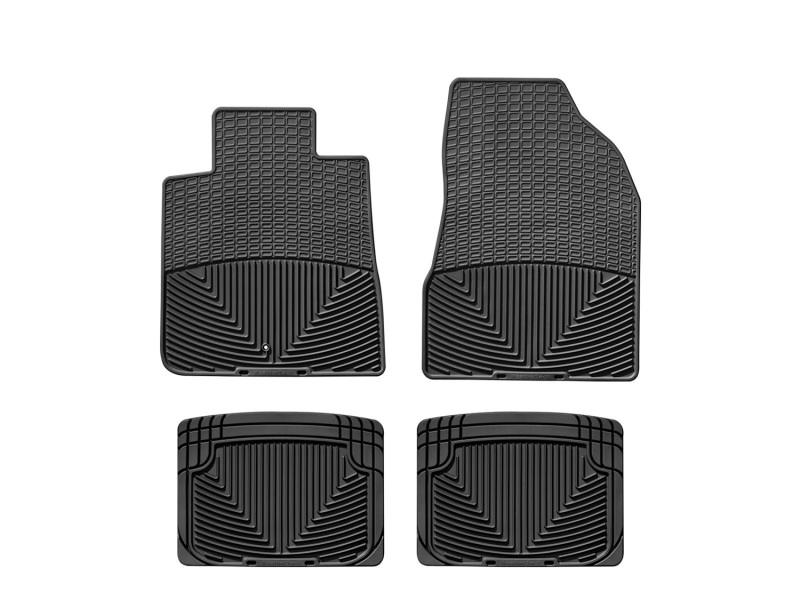 Picture of WeatherTech 07-09 Saturn Outlook Front and Rear Rubber Mats - Black