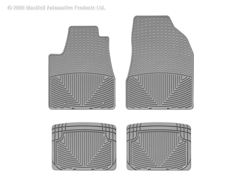 Picture of WeatherTech 03-07 Nissan Murano Front and Rear Rubber Mats - Grey