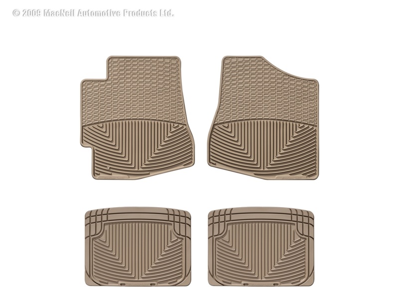 Picture of WeatherTech 99-03 Lexus RX 300 Front and Rear Rubber Mats - Tan