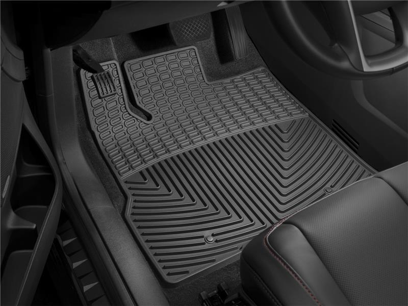 Picture of WeatherTech 07-11 Nissan Versa Front and Rear Rubber Mats - Black