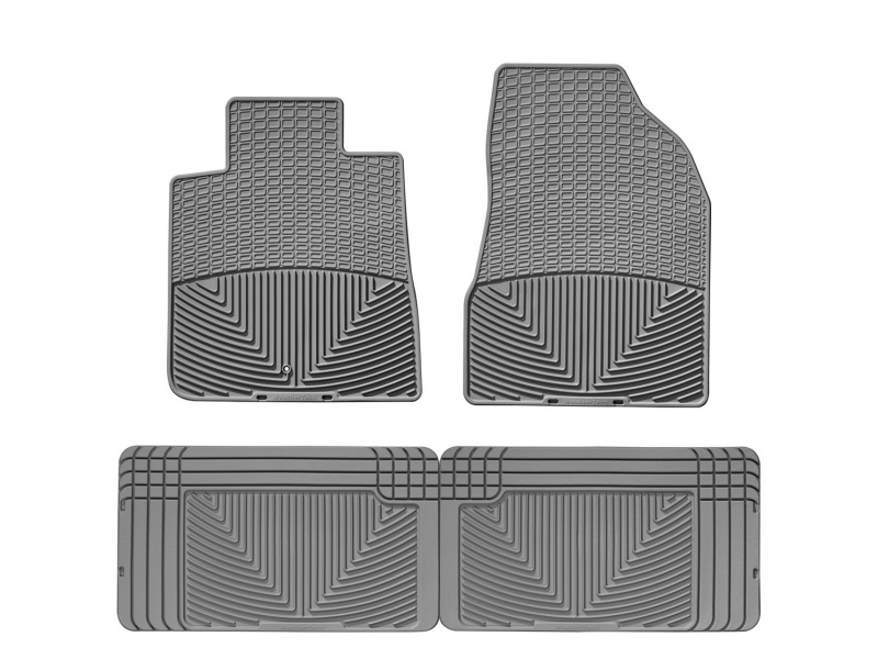 Picture of WeatherTech 07-09 Saturn Outlook Front and Rear Rubber Mats - Grey