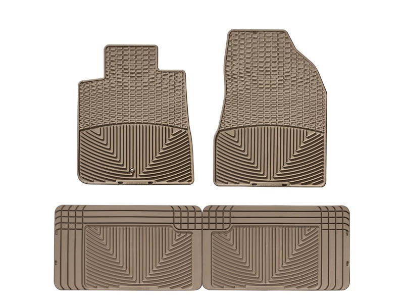 Picture of WeatherTech 07-09 Saturn Outlook Front and Rear Rubber Mats - Tan