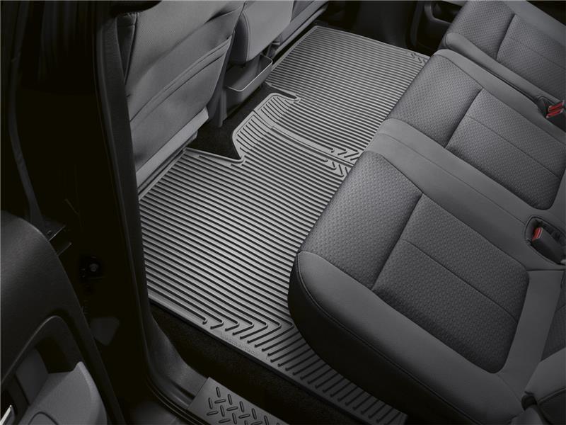 Picture of WeatherTech 10+ Ford Taurus Front and Rear Rubber Mats - Grey