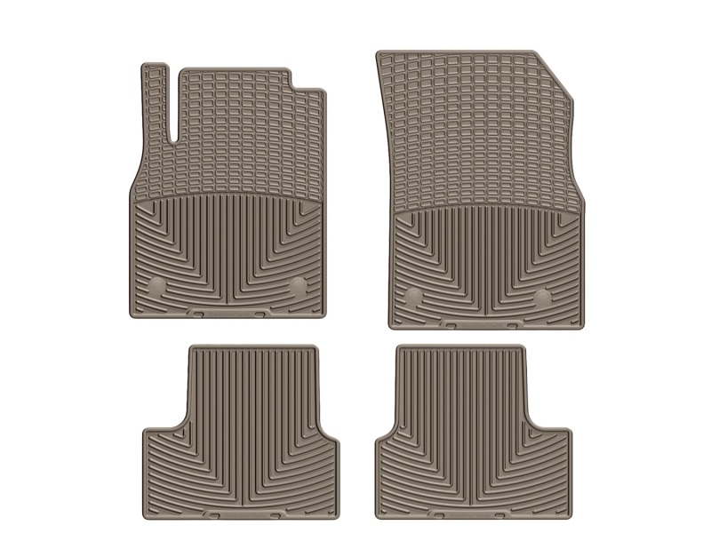 Picture of WeatherTech 12+ Chevrolet Cruze Front and Rear Rubber Mats - Tan