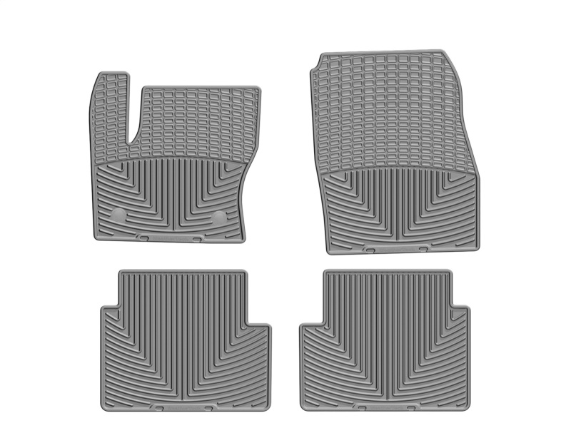 Picture of WeatherTech 13+ Ford C-Max Front and Rear Rubber Mats - Grey