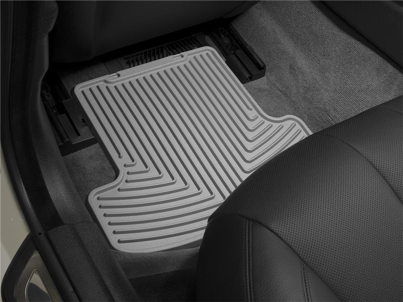 Picture of WeatherTech 14+ Jeep Cherokee Front and Rear Rubber Mats - Grey