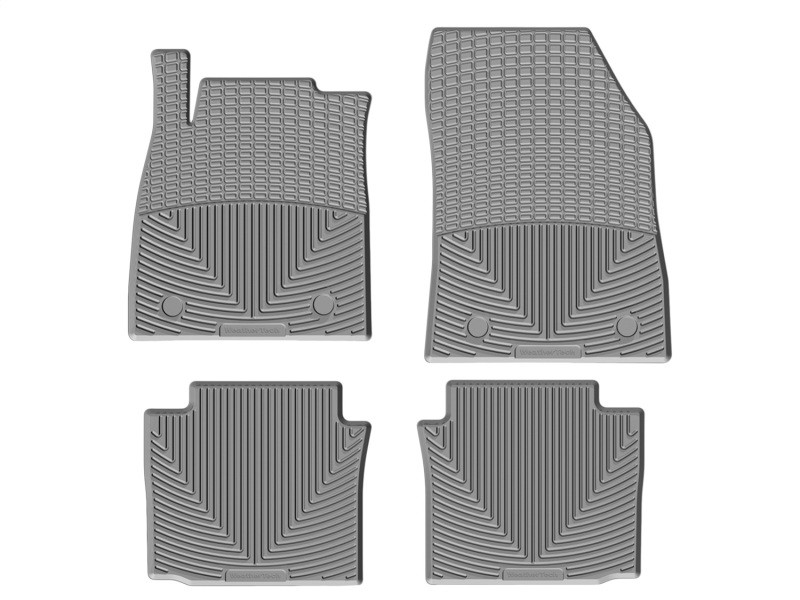 Picture of WeatherTech 14+ Chevrolet Impala Front and Rear Rubber Mats - Grey