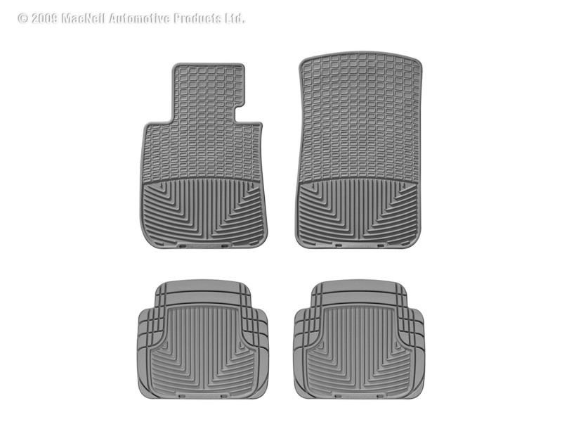 Picture of WeatherTech 05-10 Chevrolet Cobalt Front and Rear Rubber Mats - Grey