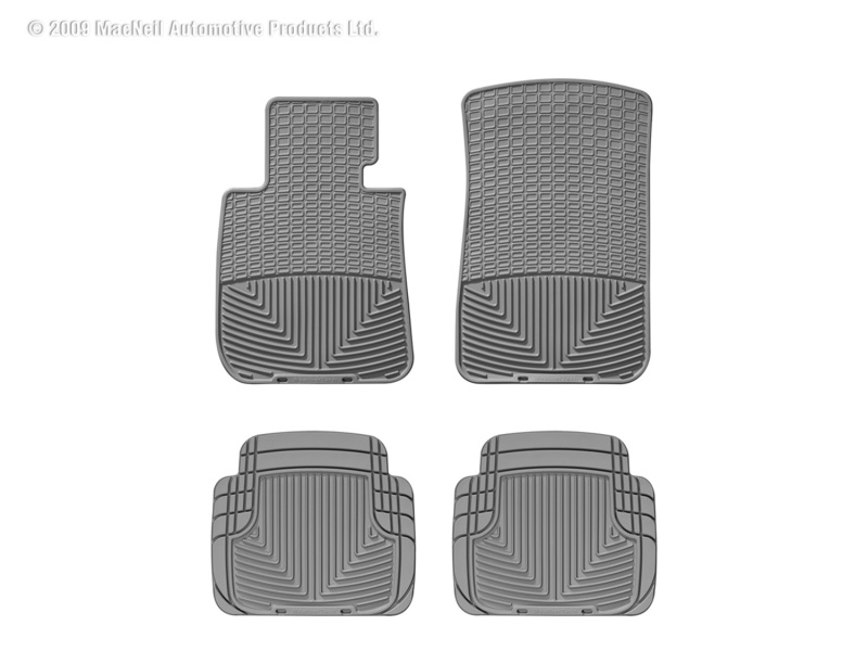 Picture of WeatherTech 05-10 Chevrolet Cobalt Front and Rear Rubber Mats - Grey