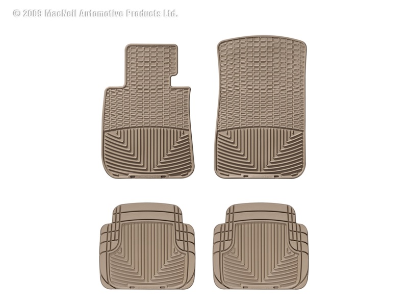 Picture of WeatherTech 05-10 Chevrolet Cobalt Front and Rear Rubber Mats - Tan