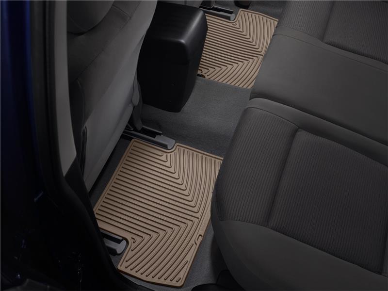 Picture of WeatherTech 95-11 Audi A6/S6 Front and Rear Rubber Mats - Tan